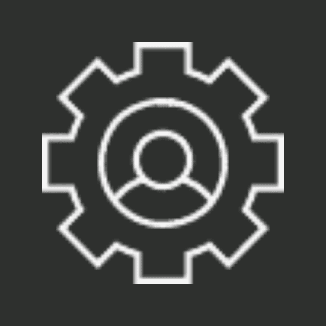 Gear icon.